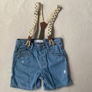 ZARA Denim Toddler Shorts